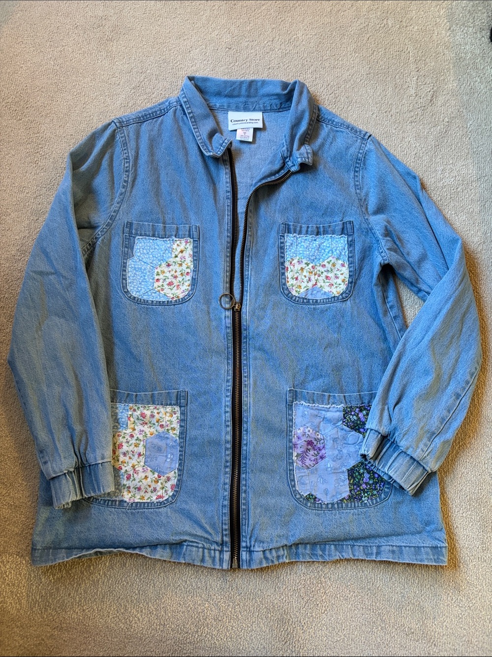 Upcycled Vintage Jean Jacket